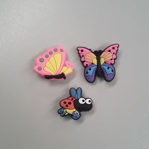 3 New Croc Charms Lot